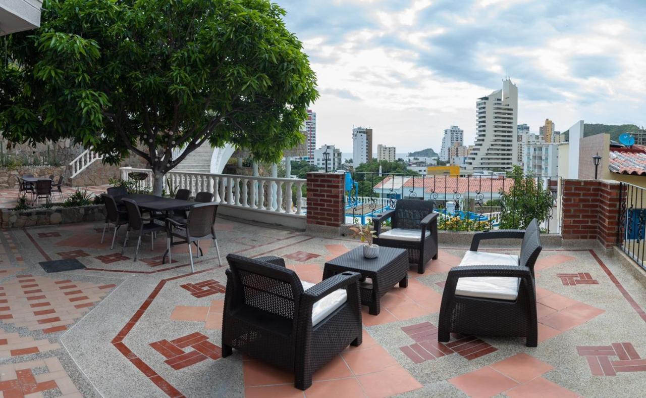 Hotel Cabanas Villa Roca, Rodadero Санта-Марта Екстер'єр фото