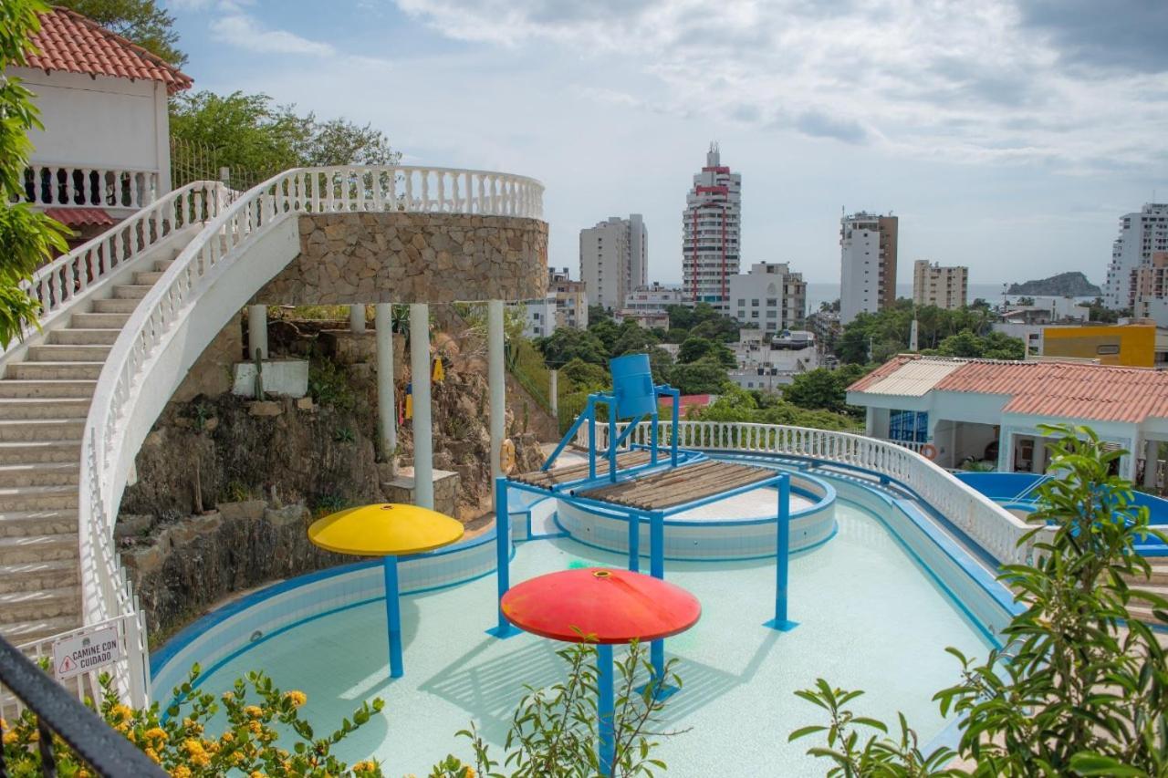 Hotel Cabanas Villa Roca, Rodadero Санта-Марта Екстер'єр фото